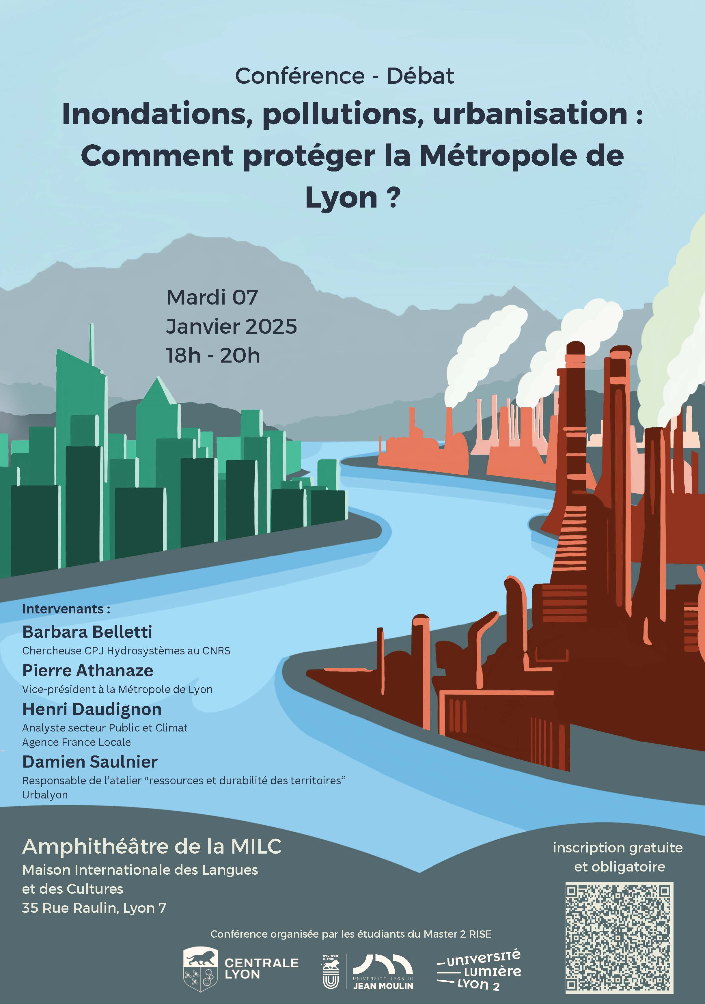 Inondations, pollutions, urbanisation