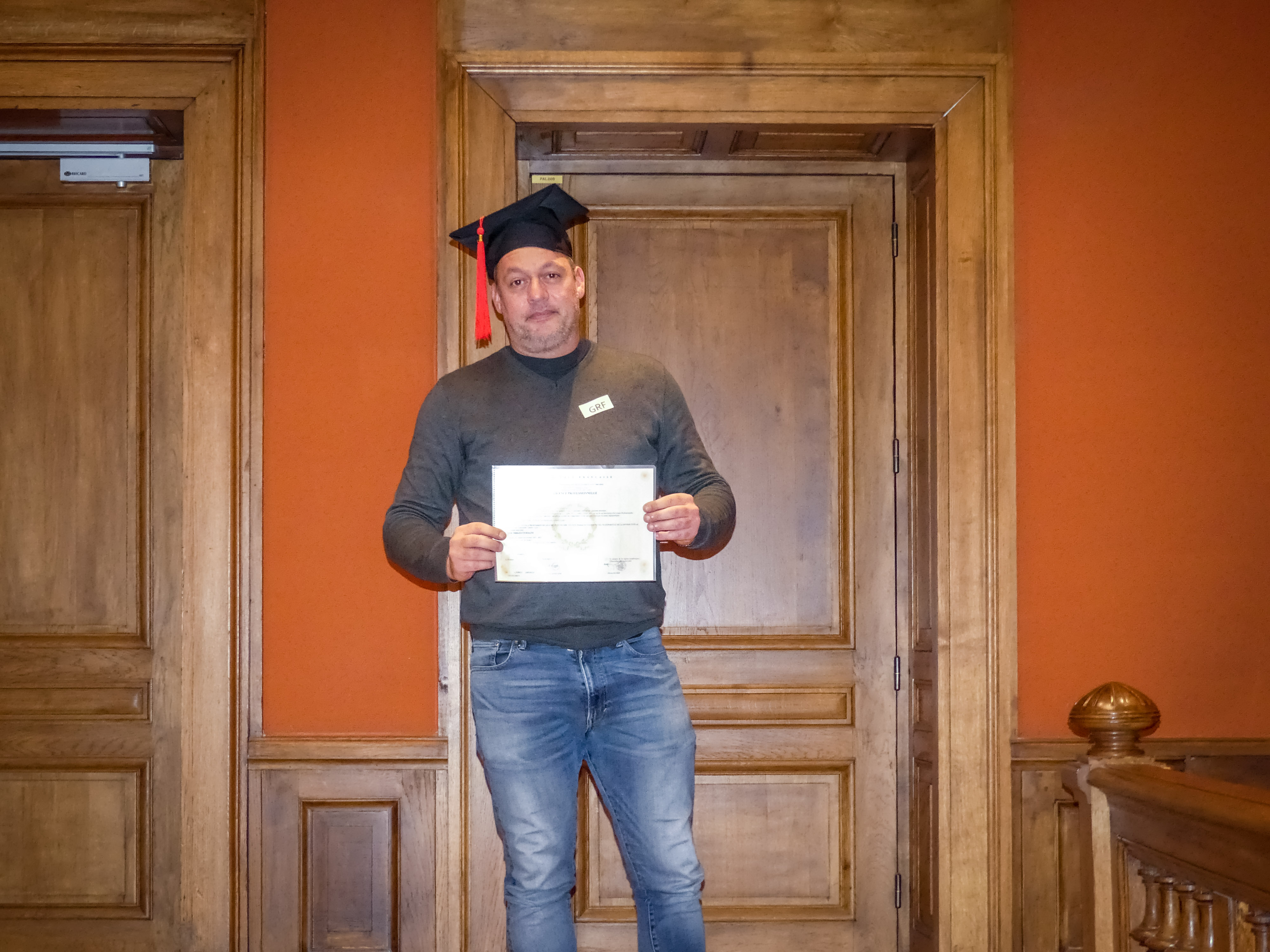 remise diplome master transport