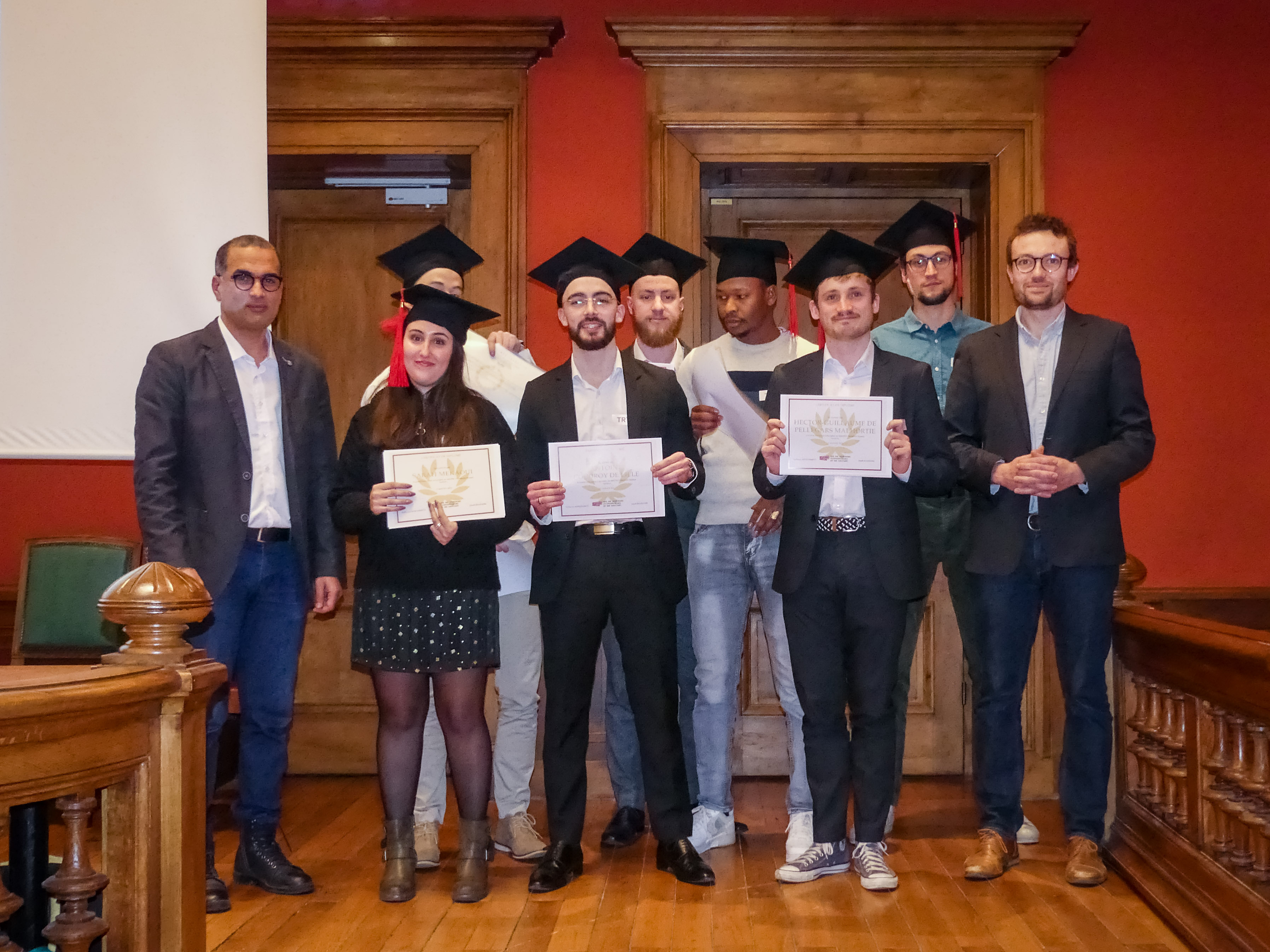 remise diplome master transport