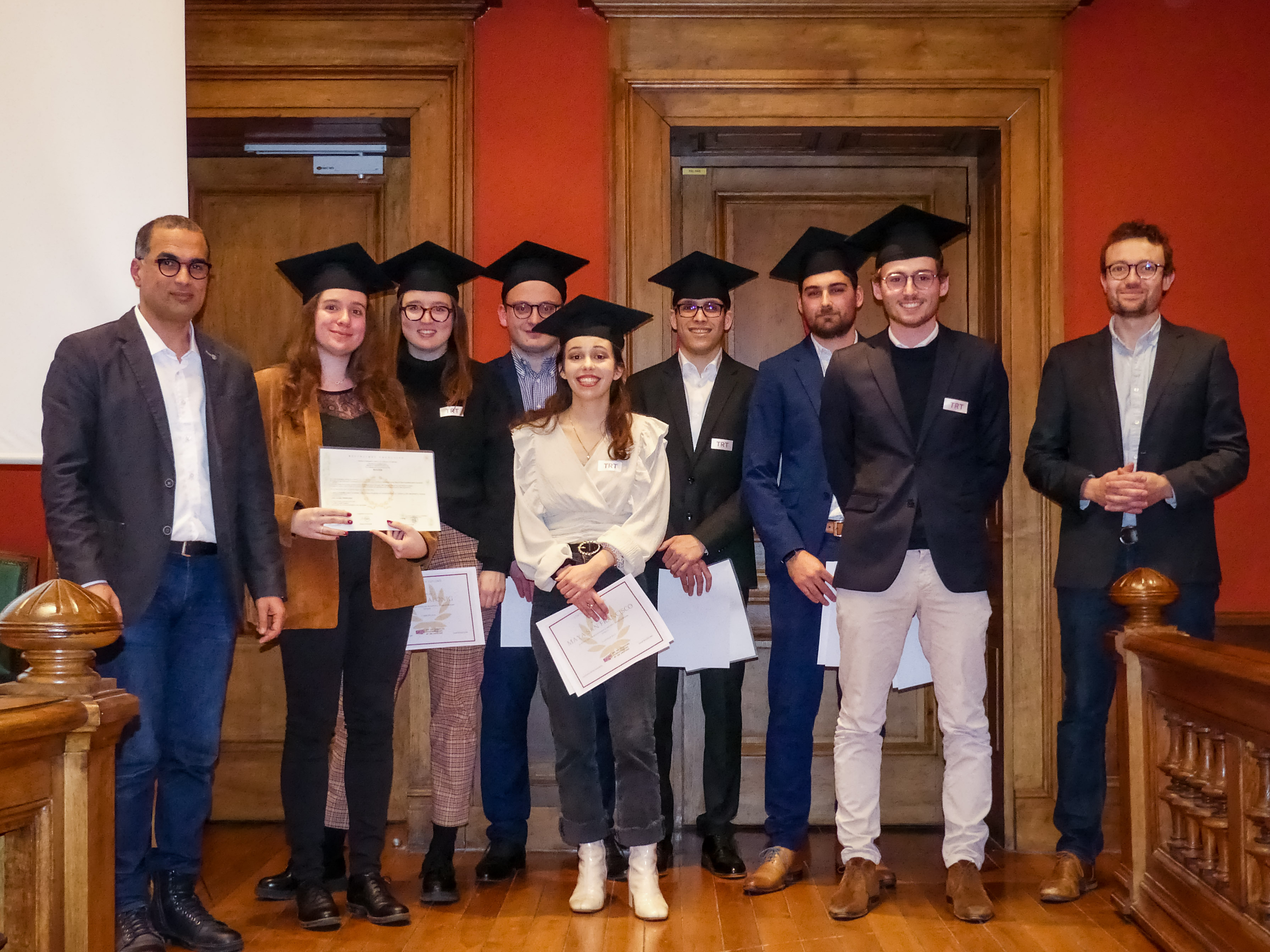 remise diplome master transport