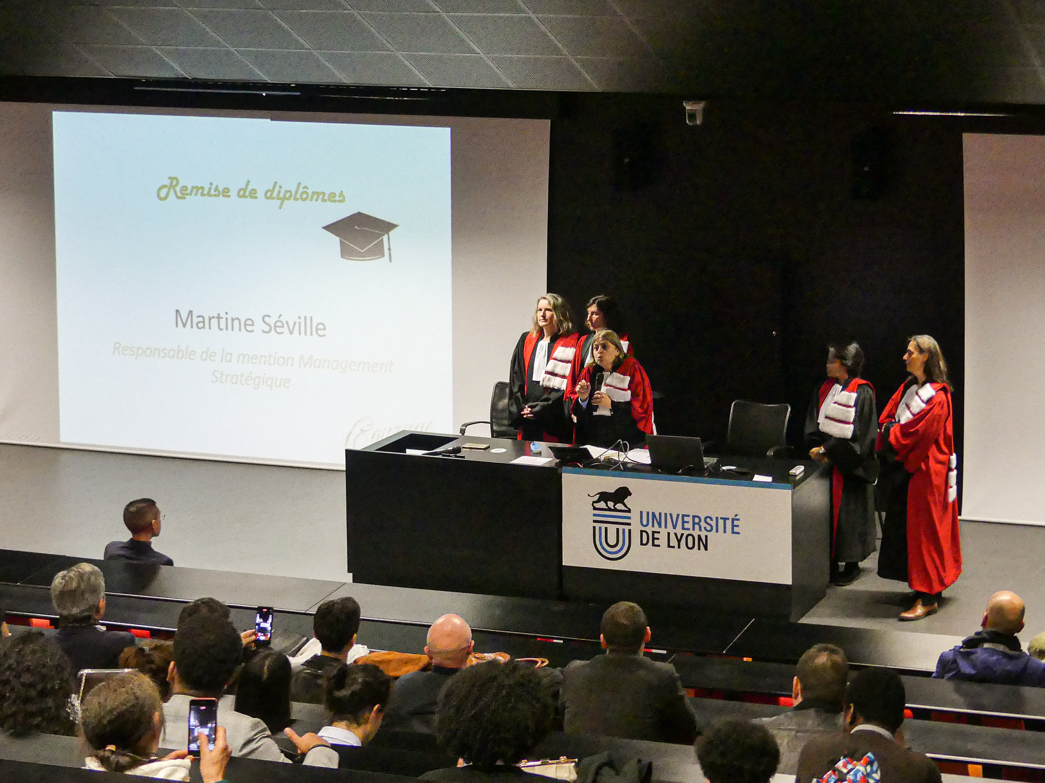 Remise de diplôme du Master Management Stratégique