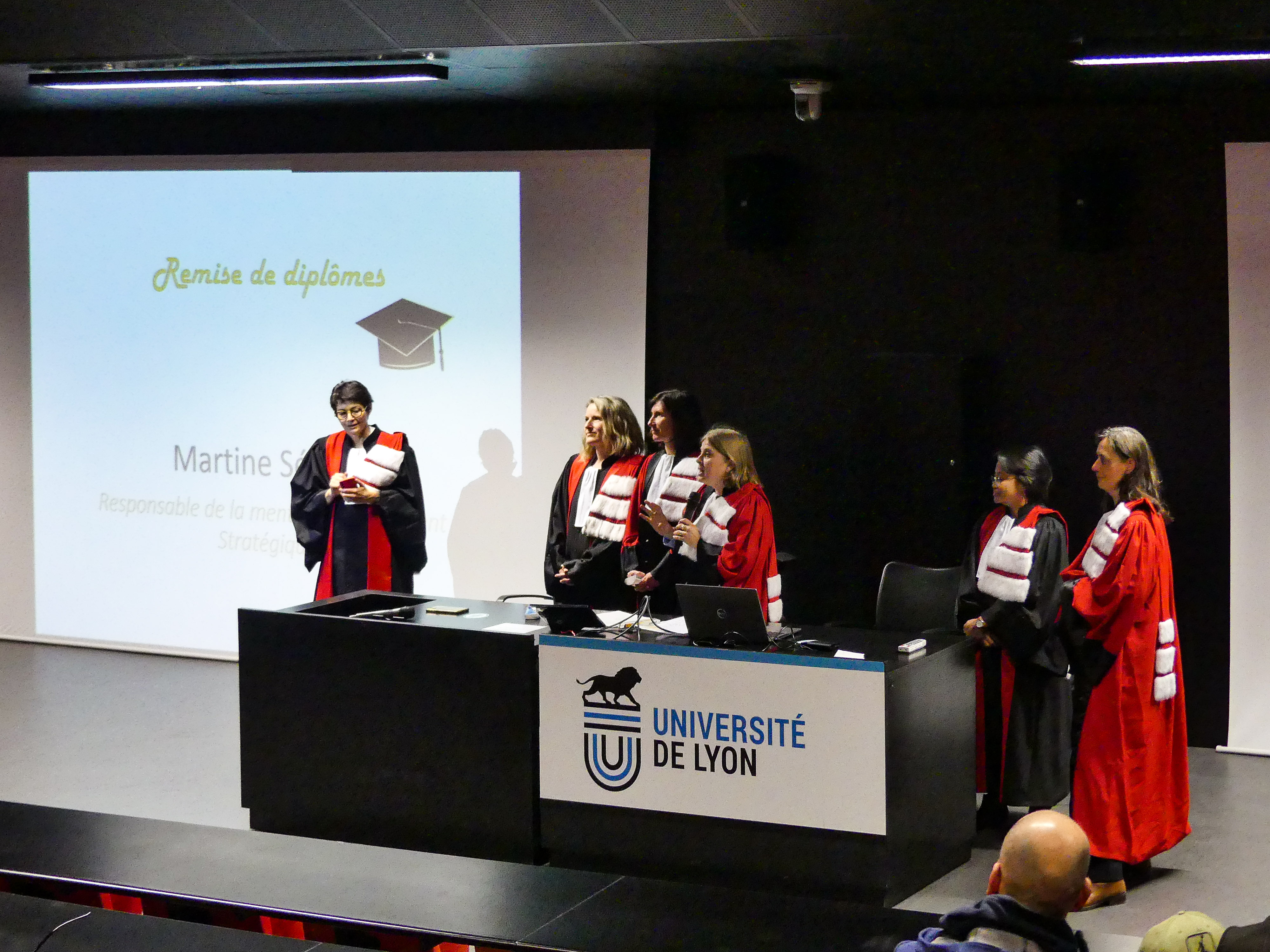 Remise de diplôme du Master Management Stratégique