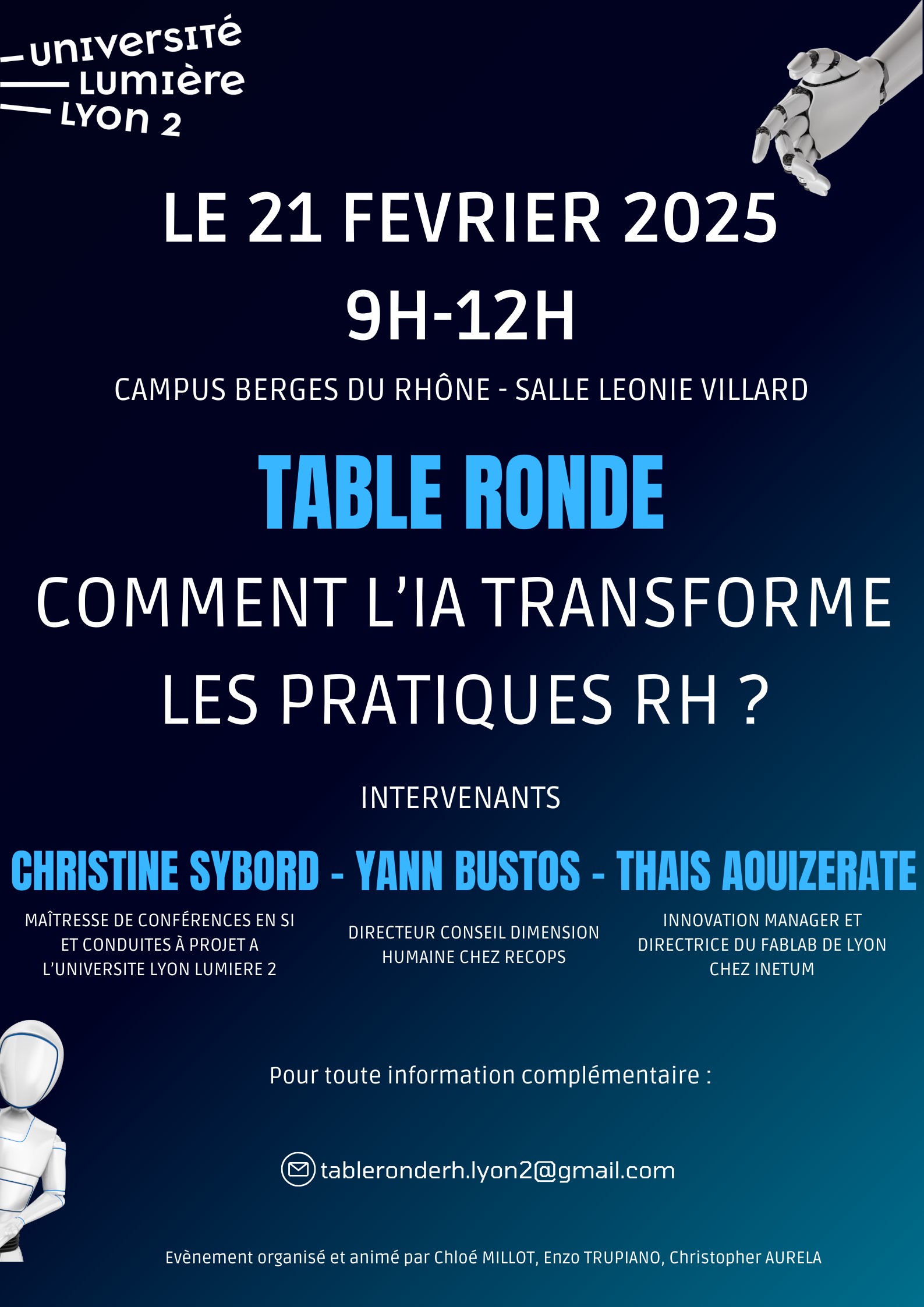 Table ronde IA